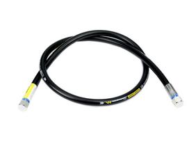 Waryński Smooth Hydraulic Hose Sealed M18x1.5 Straight 1500mm DN10 1SN 18MPa