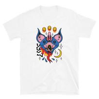 Trippy Mythical Creature Vampire Bat T-Shirt 4XL