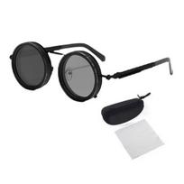 Adjustable Sunglasses Filter Lenses with ND Polarized Unisex Eye Protection Color-Changing Round juoda