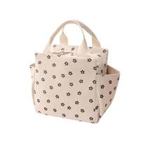 Insulated Lunch Bag Portable Bento Box Carrier Thermal Lunch Tote with Handles and Multiple Pockets for Students and Office Use one size juoda