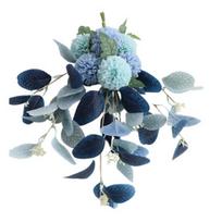 1 Bouquet Fake Flower Decorative No Withering Faux Silk Floral Arrangement Artificial Flower Plant Party Decor