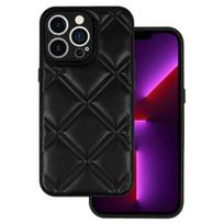 Leather 3D skirtas Samsung Galaxy A23 4G/5G D3, juodas