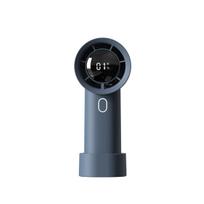 Nešiojamas USB pakraunamas ventiliatorius, mėlynas