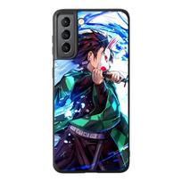 Coque Fundas Case For Samsung Galaxy S9 S8 S10 S21 S22 S20 Plus Ultra S21fe S10e Note 20 10plus Anime Demon Slayer Phone Covers For Samsung S8 Plus