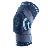 1 vnt. efektyvus „Comfort Fit“ neslystantis kelio apsaugas „Fitness“ krepšinio kelio apsaugai dviračių sportui M tamsiai mėlyna spalva