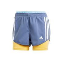 Adidas Own The Run 2-in-1 šortai moterims Tamsiai mėlyni IK5016 XXL