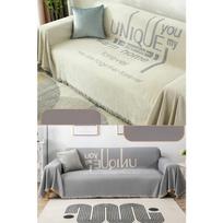 Anti-Scratching Cloth Sofa Cover Ins Style Mat All-Inclusive Universal Mat Cover Towel Four Seasons Universal Towel Sofa Cover 180*130cm