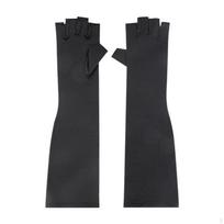 Ilgos kompresinės pirštinės dviračiams, daugiafunkcinės, patogios, sportui, fitnesui, skirtos L 39.5cmx11.5cm