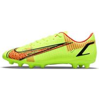 Nike Mercurial Vapor 14 Pro Round Logo HG Men Football Shoes Silver Yellow CV0994-760 40