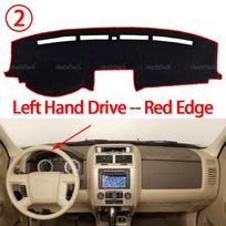 Car Dashboard Cover Avoid Light Pad Instrument Panel Mat Carpets for Ford Escape Mercury Mariner Mazda Tribute 2Gen 2008-2012