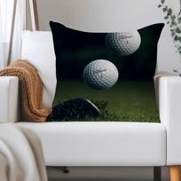 Sportinis Golfo Kamuolys Golfo T-Titleist Pagalvės Užvalkalas Taikoma Erdvė Svečių Kambariams Interjerams Automobiliams Biurui Namų Dekoras 12x12Inch