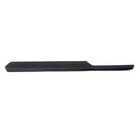 For Volkswagen VW Tiguan MK2 2017- LHD Carbon Fiber Color Above Storage Box Glove Box Glovebox Strips Garnish Trim Carbon Fiber Color