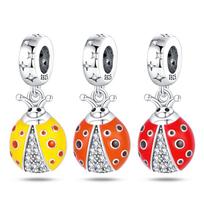 Color Changing Ladybug Charms   Copper Original Beads Fit Original  Charms Bracelet Beads Jewelry Gifts For Women
