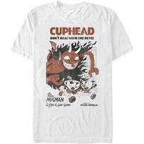 Fifth Sun Men's Big & Tall Cuphead Poster T-Shirt S balta