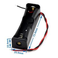 DIY Plastic 18650 Battery Storage Box Case 1 2 3 4 Slot 18650  Power Bank Cases Battery Holder Container for 18650 3.7V Battery