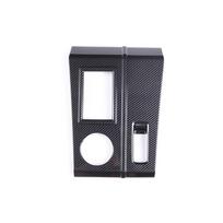 ABS Carbon Fiber Car Center Console Gear Shift Panel Cover Trim Sticker For Mitsubishi Outlander 2025-2025 Interior Accessories