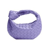 Bottega Veneta Mini Jodie Bag Wisteria/Silver Women Shoulder_bags Purple 651876-VCPP5-4214 Basic Set (Bag+Dust Bag)