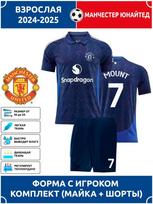 Mount Manchester United Football Jersey #7 Champions League edition Football Jerseys Training Suit Set 28