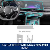 Automobilio TPU iš anksto supjaustyta interjero PPF dažų apsauginė plėvelė, skirta Kia Sportage NQ5 5 2026 2026 2026 konsolės įbrėžimams atspari remontas