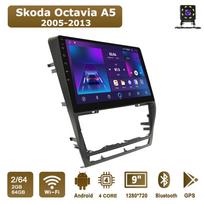 Android Car-Play Car Radio For Skoda Octavia A5 2005-2013 Multimedia Player Head Unit Stereo GPS Navigation BT WIFI,2+64GB juoda