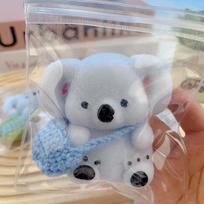 Kawaii koalos spaudomas žaislas, minkštas pliušinis dekompresijai, kūrybiškas gyvūno ventiliacijos žaislas ir dovana