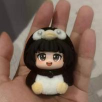 5cm Anime Periferinis Stalas, Dėžutės Dekoracija, Maži Papuošalai, Mielas Q Versijos Pingvinas, Gugugaga Lėlė, Anime Lėlė
