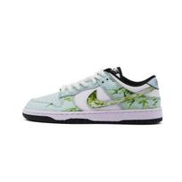 Nike Dunk Abrasion Resistant Low top Skateboard Shoes Unisex Light Green DD1503-101(Team500-) 36