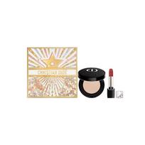DIOR Lipstick Three-piece set: #720 Velvet Blue Gold Lipstick 3.5g + embroidered outer box + #0N moisturizing satin air cushion core 12g mėlyna