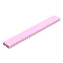 50g/46PCS 4162 Flat Tile 1x8 Light Panel Block Moc Compatible with Brick DIY Children's Toy Assembly Parts 50g--46pcs rožinė