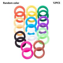 New Elastic Key Cap Multicolor Soft Key Toppers Silicone Key Accessories Key Ring Cover