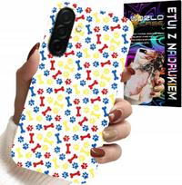 Etui Do Samsung Galaxy A56 5G - Łapki Kości Pies Patrol Bajki + Szkło