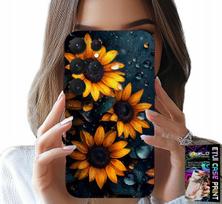 Etui Do Samsung Galaxy S22 Ultra - Słoneczniki, Słonecznik, Kwieciste Wzory