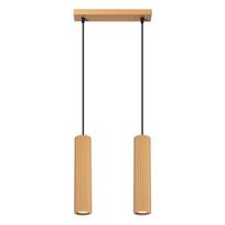 Lampa Wisząca Amber 2 Gu10 Złoty Alu Lumilo 15.531.55