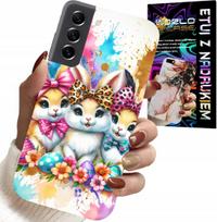Etui Do Samsung Galaxy S21 Fe - Króliczki, Świąteczne, Królik, Wielkanoc