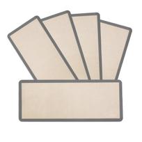 Easy To Clean After Use Non-stick Drying Liners Silicone Baking Mats 44x17.5cm