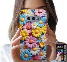 Etui Do Samsung Galaxy S10E - Kolorowe Kwiatki, Stokrotki Futerał Case