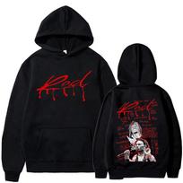 Rapper Playboi Carti Whole Lotta Red Hoodies Opium Ken Carson Narcissist Gothic Hooded Sweatshirt Men's Women Oversized S