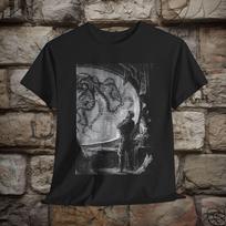 Collossal Squid Giant Octopus Kraken Illustration From 20000 Leagues Under The Sea Neuville Unisex T-shirt S įvairiaspalvis