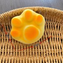 Cute Mini Bread Squishy Toy Soft Slow Rising Bread Squeeze Toy Wet Touch Stress Relief Fidget Toy Kawaii Handmade Bread Cake geltona