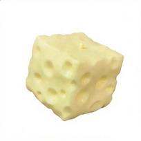 *-*Jumbo Cheese Cube Stress Ball Big Cheese Shapeable Squeeze Ball Non-Bounce Fidget Toy ASMR Sensory Anti-Stress Festival Gift
