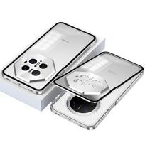 Huawei Mate70 Pro/70 Pro+ Metal Anti-Drop Phone Case with Spring Buckle Mate70 Pro šviesiai violetinė spalva