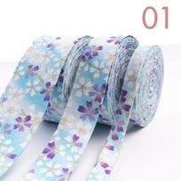 10 Yard Japanese Style Shiba Inu Ribbon Print Fabric 25 40mm Wide Ribbons Lace Trim For DIY Hair Bow Collar Sewing Material 25mm