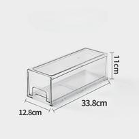 Refrigerator Drawer Type Storage Box Food Grade Stackable Fridge Organizer Bins with Drawer for Fruit Vegetable Egg Freezer