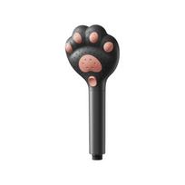 Cat Paw Design High Pressure Shower Water Saving Hand Shower Cute Shower Head  Bathroom Use juoda
