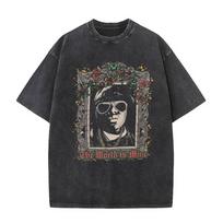 Yk Tshirt Unisex New in Top  Tees Unisexs TShirt Rapper The Notorious Big L Lifestylez of The Poor and Dangerous Vintage Washed M