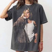 Fashion Yk Tops Renee Rapp Middle Finger Bite Me Tour Vintage Shirt Gift TShirt Cotton Short Sleeves Casual Streetwear Unisex S