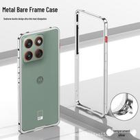 Moto X70Air/Edge70 Signature Metalinis Rėmelis Telefono Dėklas Motorola Moto Overseas Signature