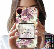 Etui Do Samsung Galaxy Xcover 7 - Kwiatisty Wzór, Modne Damskie + Szkło