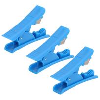 3PCS PTFE Tube Cutter Self Standing Type Stainless Steel Hose Cutting Tool for 3D Printer mėlyna