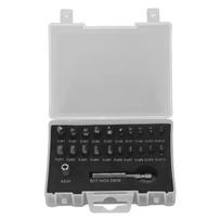 Screw Extractor Kit High Speed Steel Broken Damaged Bolt Remover Tool With Screwdriver Bits sidabras